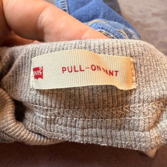 Levi's Jeans CUTE Baby Boy Pull On Pant Knit Waistband 6 Months - Picture 6 of 9